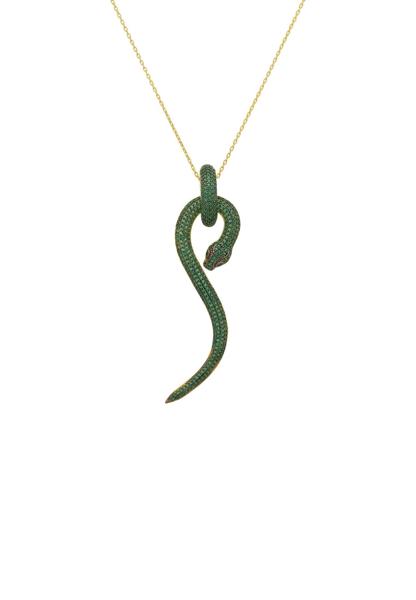 Anaconda Snake Pendant