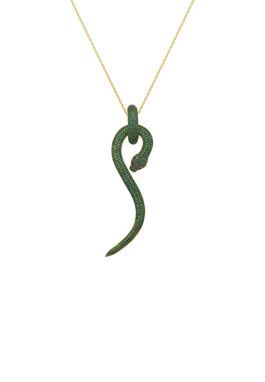 Anaconda Snake Pendant