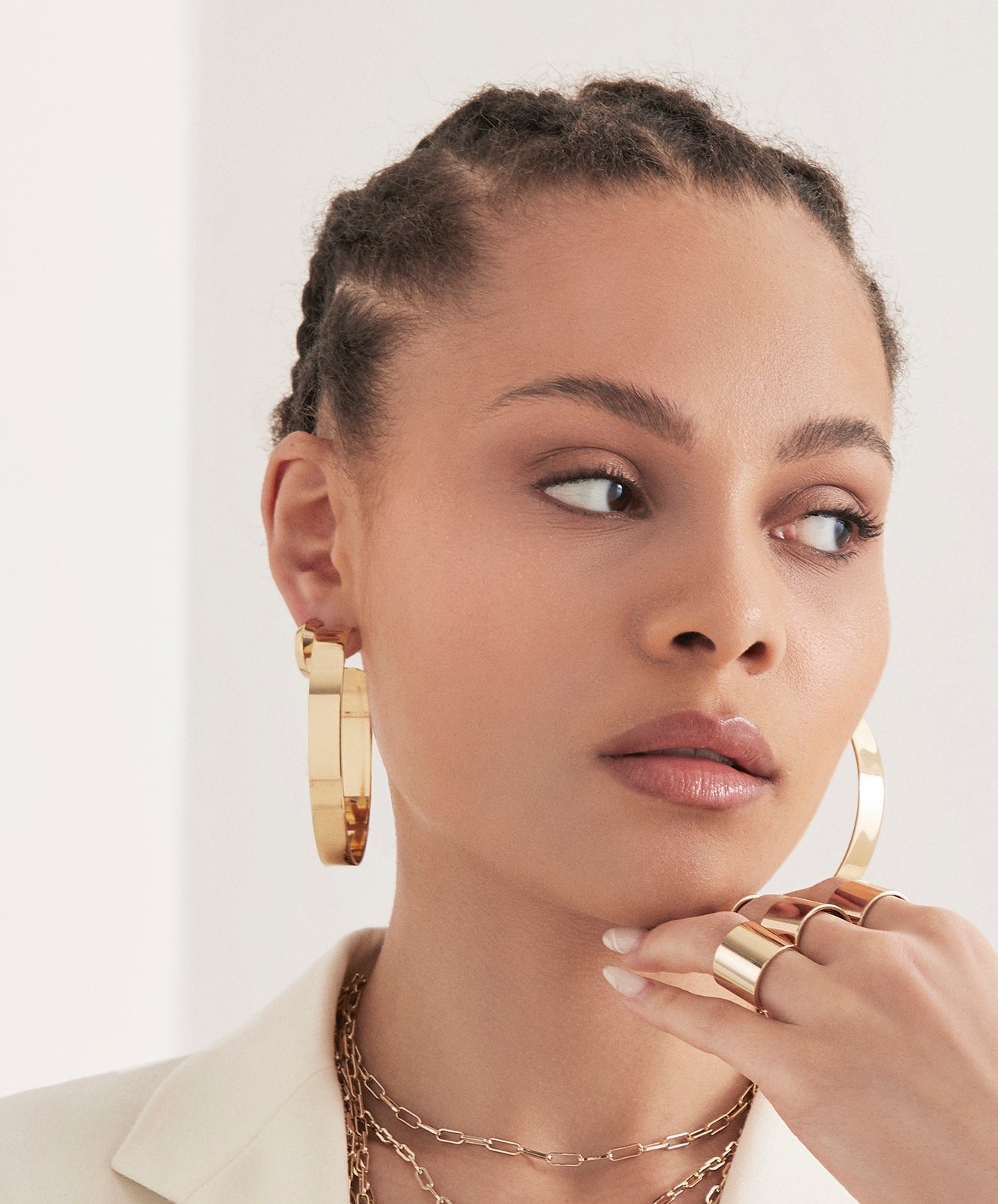 2.5" Skylar Hoops by Eklexic