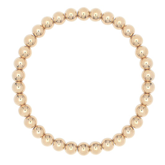 Small Gold Ball Bracelet