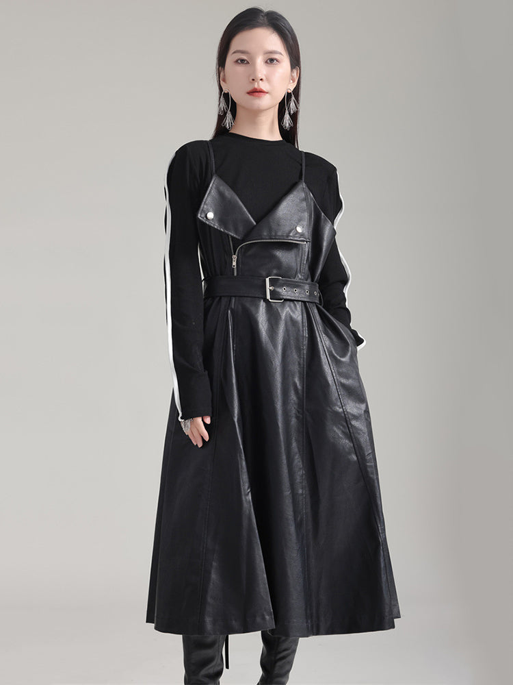 Musset Vegan Leather Dress