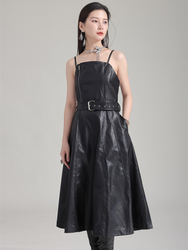 Musset Vegan Leather Dress