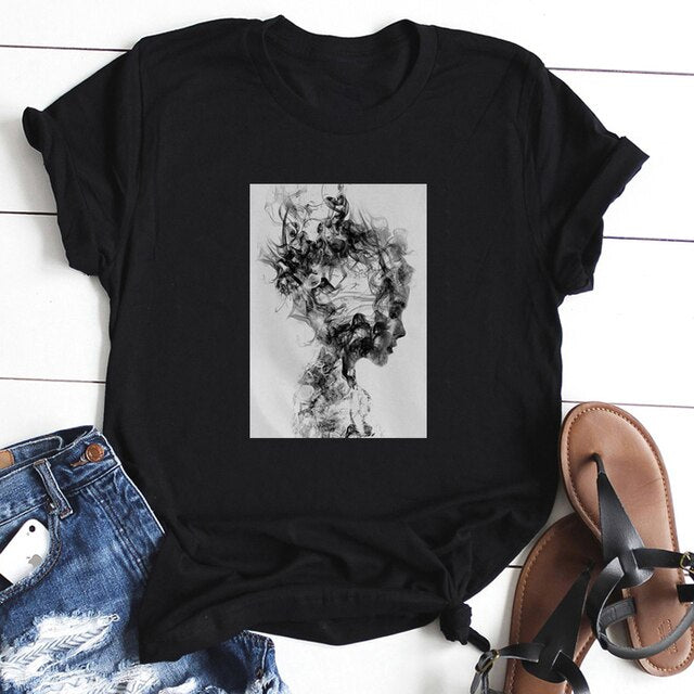 Aesthetic Printed T-Shirt