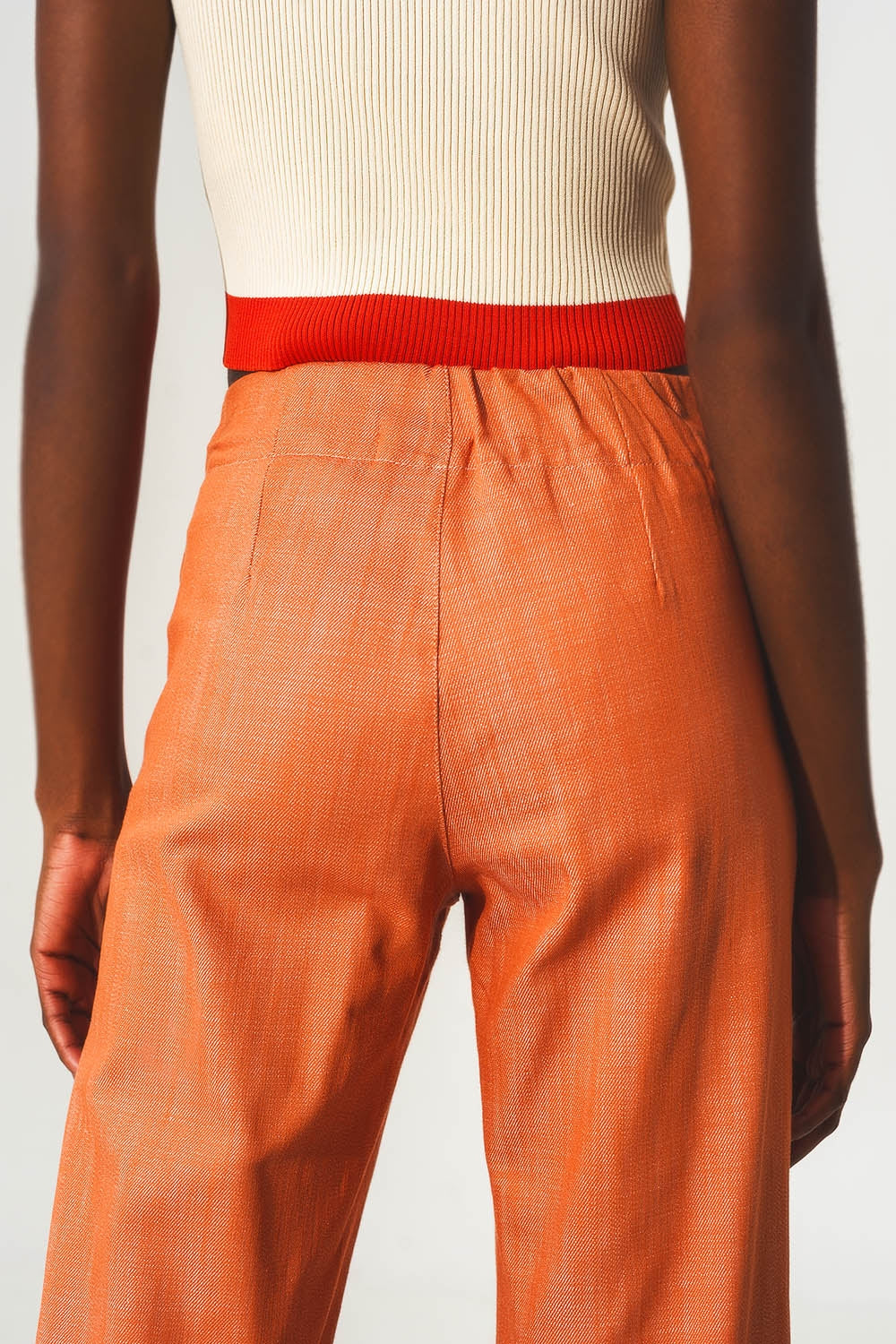 Marine Button Up Wide Leg Pants